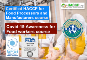 HACCP and Covid-19 courses