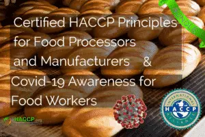 HACCP Processor Covid Course Cover