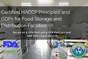 HACCP Storage and Distribution