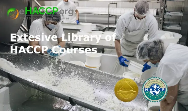 Dairy HACCP courses