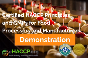 Free HACCP training Demo