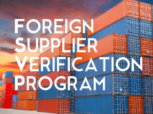 Foreign Supplier Verification Program Course