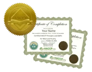 HACCP certification