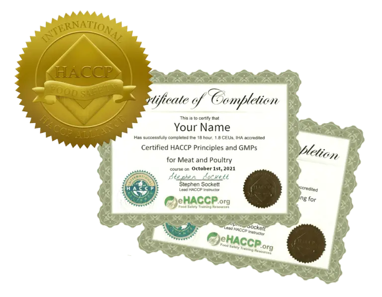 HACCP certification